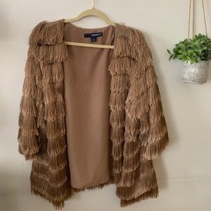 Denim 24/7 | Gold Fringe Cardigan